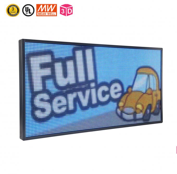 P6 Video Screen SMD3535 Outdoor Digital LED Signs With Aluminum Case
