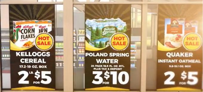 Promational Rear Window Display Full Color Rear Window LED Display P3 RGB Programmable Advertising Board