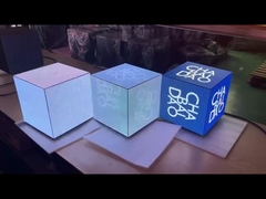 Cube display 5sides showing LED Advertsing Board
