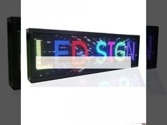 P10 USB Programmable LED Window Display Signs 220V Indoor Led Signs For Business