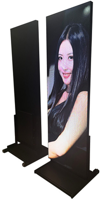 Standing Screen LED Poster Display P2.5mm RGB 640X1920 Advertising Board