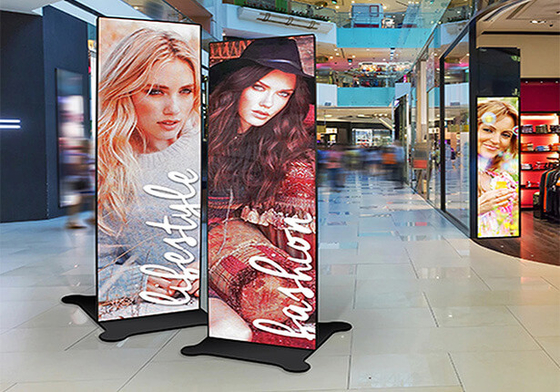 Standing Screen LED Poster Display P2.5mm RGB 640X1920 Advertising Board
