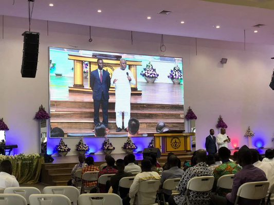 Church Screen Indoor Rental LED Board P3.91 with Aluminum Cabinet