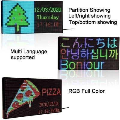 Open Signage P3 RGB Digital LED Signs For Outdoor Graphics Showing