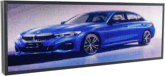 Graphics Text Showing Outdoor LED Window Signs Digital P5 RGB