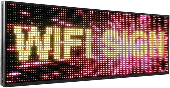 Supermarket Restaurant Outdoor Digital Advertising Board P10 Programmable