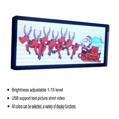 Full Color Window Display LED Monument Signs P6 RGB For Outdoor Advertising