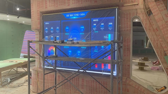 P1.86 High Resolution Fixed LED Screen , 3840 Refresh LED Video Wall