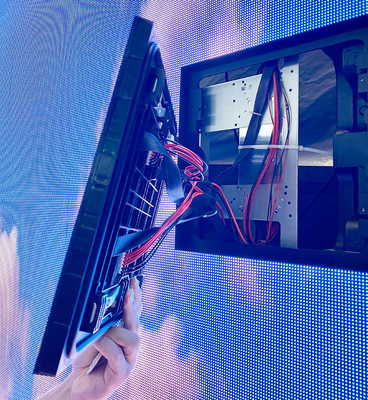 P10 Display Front Service LED Module Outdoor Advertising Screen Video Showing