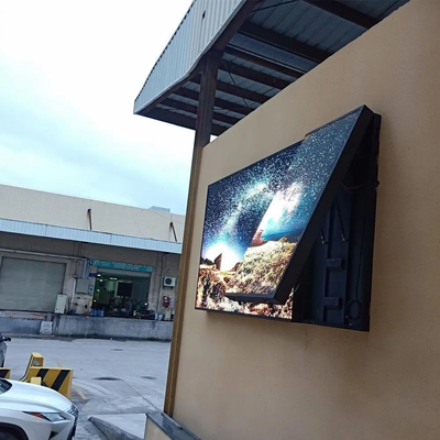 Wireless Connection P4RGB Outdoor LED Advertising Screen Front Opening Cabinet