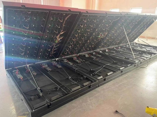 Wifi Front Service Cabinet Outdoor P10 Programmable LED Screen For Advertising