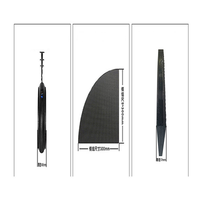 P4.68RGB Outdoor One Side / Two Sides Round Led Screen With 600mm Diameter
