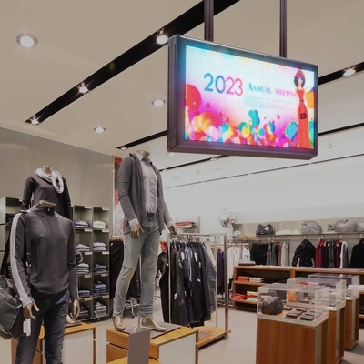 Usb P5 Led Video Wall Screen Two Sides Showing Wide Viewing Angle