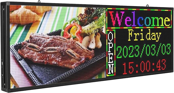 Waterproof Programmable Outdoor Led Electronic Signs High Brightness