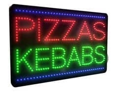 Programmable Custom LED Window Signs High Brightness Indoor/Outdoor