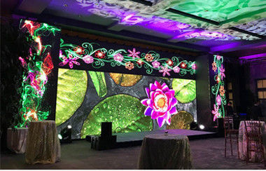 3840Hz Indoor Rental LED Screen , P1.875 RGB LED Video Wall