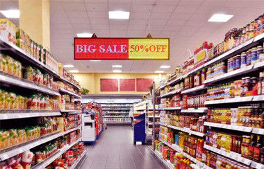 DIP546 Window Outdoor Digital LED Signs 15*52 Inch  Waterproof  Full Color