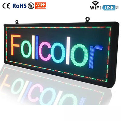 SMD3535 Programmable Outdoor Wifi LED Sign 5000mcd led sign for car window
