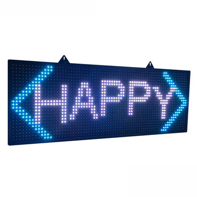 P10 P5 RGB Full Color LED Window Display Signs For Shop Windows Advertising