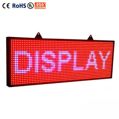 P10 P5 RGB Full Color LED Window Display Signs For Shop Windows Advertising