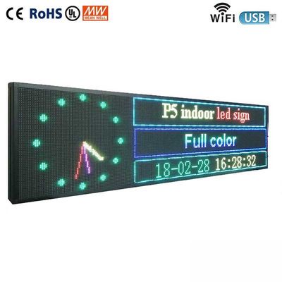 7 Color Programmable Led Display Board USB WiFi Car Window Led Display