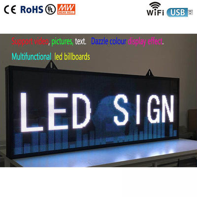 Indoor P5 LED Led Sign Panels SMD3535 Car Led Display Message Board Full Color