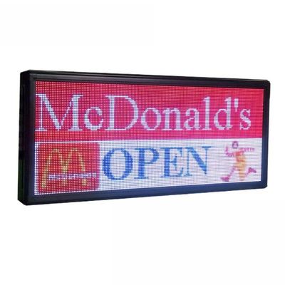 3D Effects Scrolling Message LED Window Display Signs 5mm Pixel Pitch Wireless Control