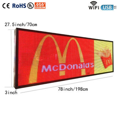 Double Sided Church Outdoor Digital LED Signs programmable P10 High Brightness