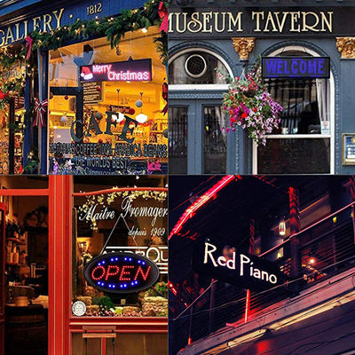 SMD 3535 Outdoor Digital LED Signs Double Sided With Programmable Software