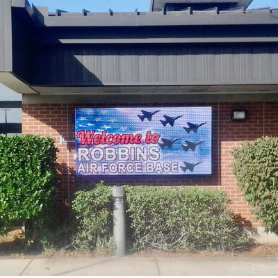 SMD3535 LED Wall Screen Display Outdoor Front Open Maintenance Service
