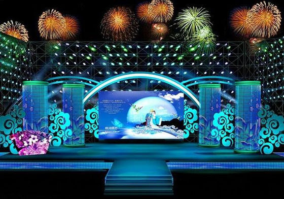 P3 576x576mm Indoor Fixed LED Screen With Kystar Video Wall