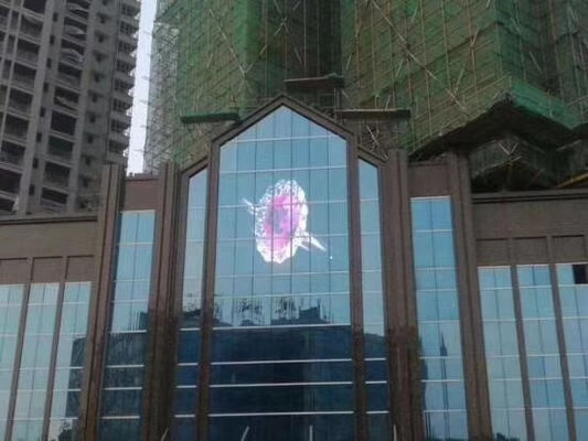 P10.4 Transparent Glass LED Display Super slim For Shop Window