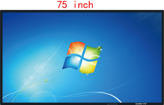 89 Degree LCD Monitor Touchscreen 75 Inch For Conference