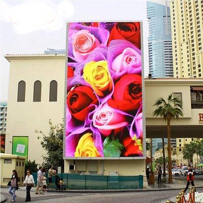 SMD3535 Outdoor LED Advertising Display , P10 Digital LED Billboard