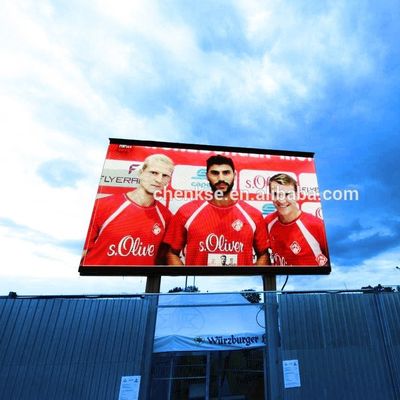 32x16 Dot Outdoor LED Advertising Display With 6000cd High Brightness