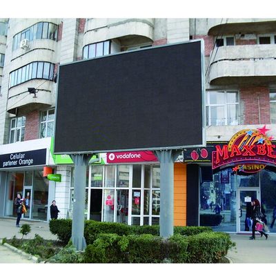 32x16 Dot Outdoor LED Advertising Display With 6000cd High Brightness