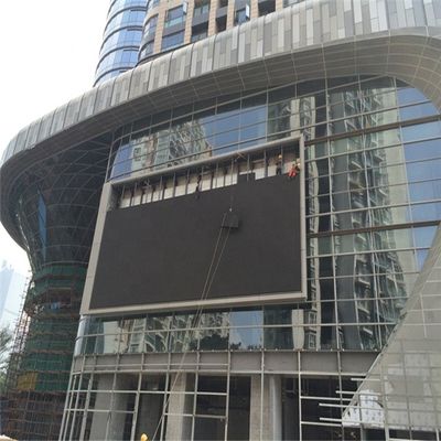Iron cabinet 1024x1024mm Led Wall Outdoor Display 14400 Physical Pixels