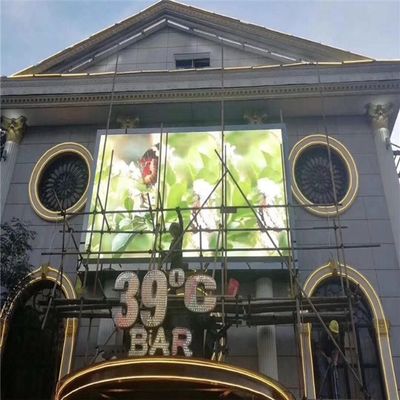 P8mm P10mm Outdoor LED Advertising Display  with high contrast