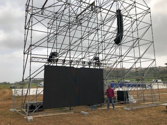 64x64dots High Resolution LED Screen P2.5mm For Advertisement