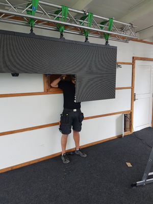 64x64dots High Resolution LED Screen P2.5mm For Advertisement