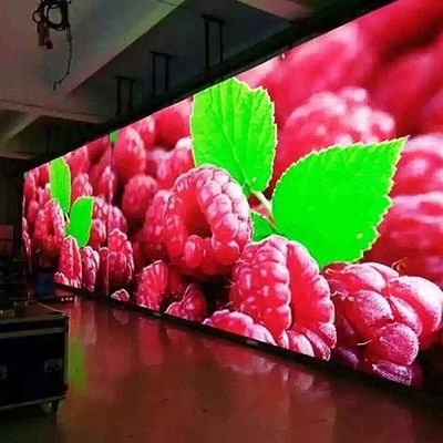 640*480mm Led Backdrop Screen Rental Die Casting Aluminum Cabinet