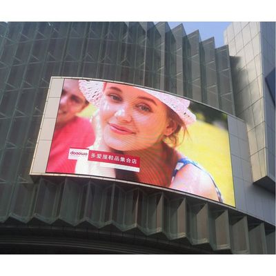 32x32 dots Outdoor LED Advertising Display , 1 8 scan LED Digital Billboard