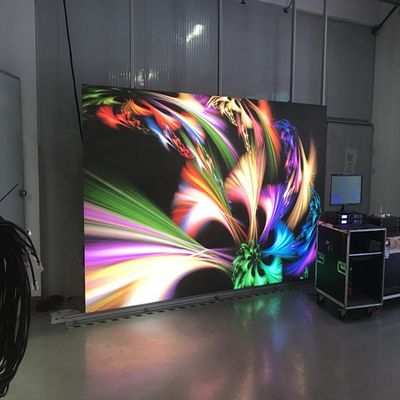 500x500mm Indoor Rental LED Screen , P3.91 Background LED Wall