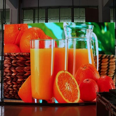 128x256dots Indoor Rental LED Screen P3.91 P4.81 Seamless Splicing