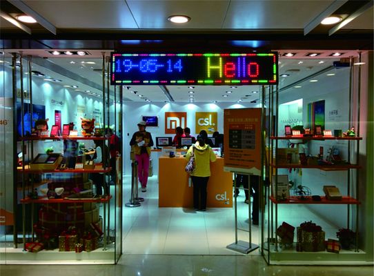Programmable WiFi P10 RGB Outdoor Digital LED Signs With Aluminum Case