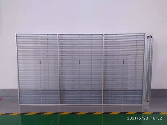 Side Lighting P3.91-7.8 Transparent LED Screen With High Brightness See Through Led For Glass Entrance