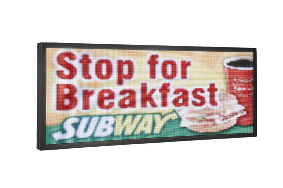 P6 Video Screen SMD3535 Outdoor Digital LED Signs With Aluminum Case
