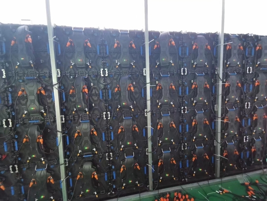 P3.91 Outdoor Advertising LED Screen For Rental Fixed Installation