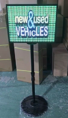 P5 Customized SDK LED Display SMD2121 LED Banner Board With Stand