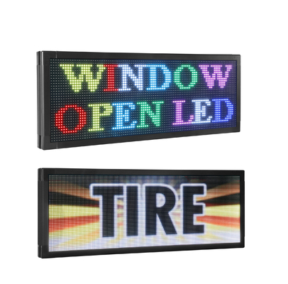 P4RGB IP65 Rear Window LED Display WIFI Programmable Outdoor LED Sign